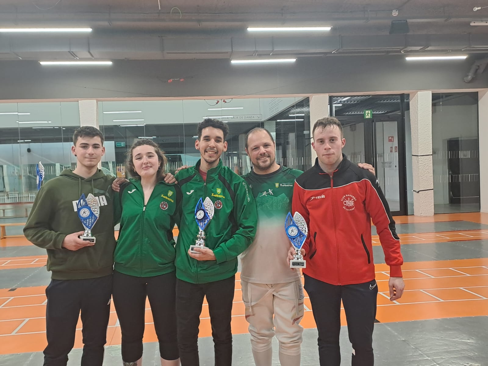 Medallas navarras en el III Torneo Ranking Vasco de Florete