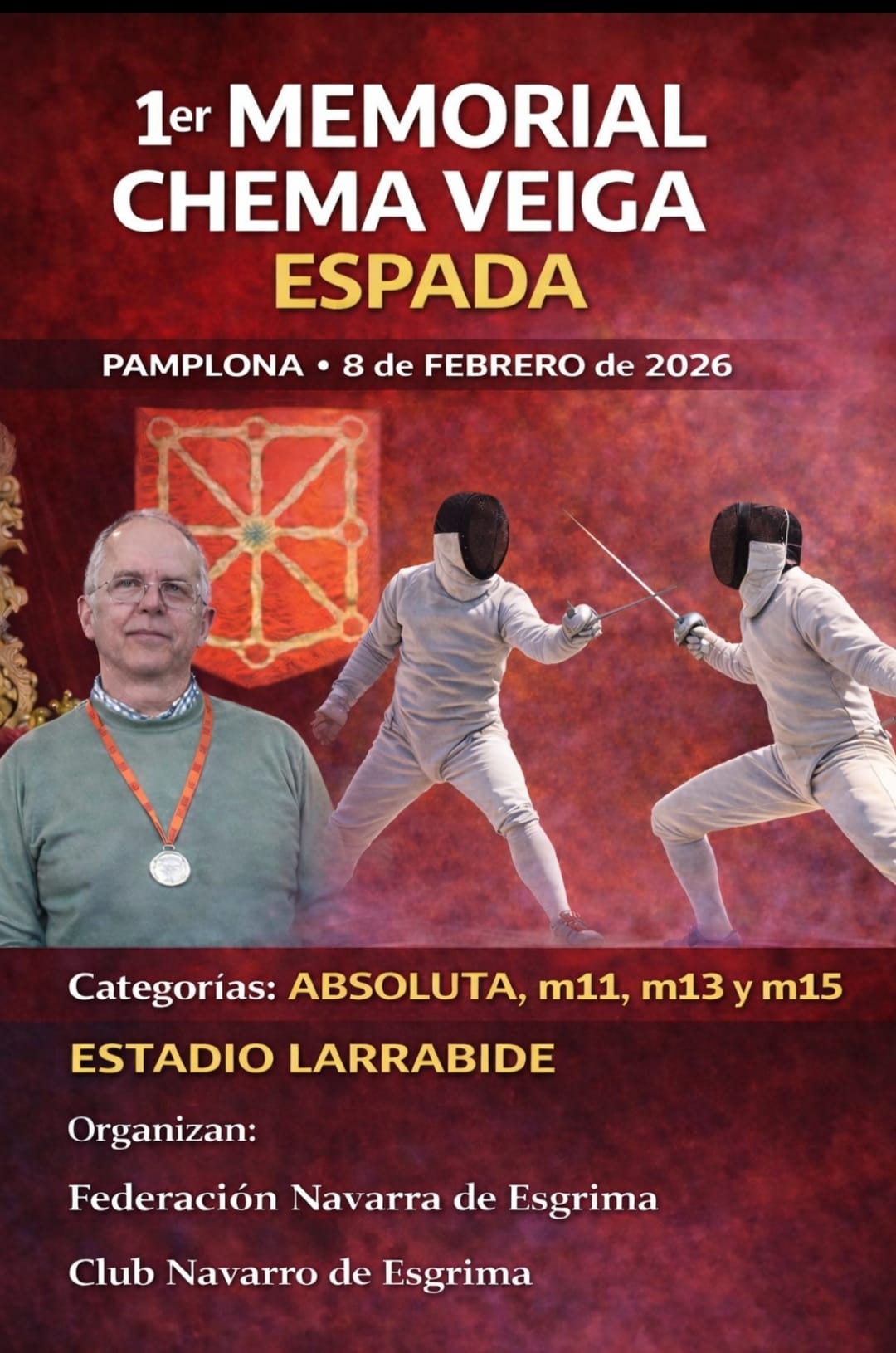 El 8 de febrero se celebrar&aacute; el I Memorial Chema Veiga de Espada