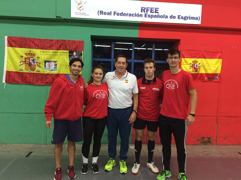 Tres navarros en la Concentraci&oacute;n Nacional de Espada