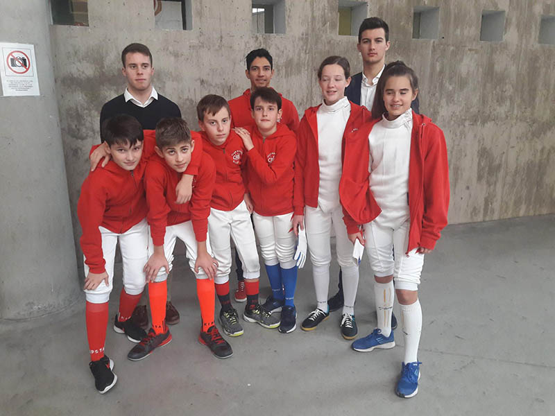 Doble competici&oacute;n para el Club Navarro de Esgrima