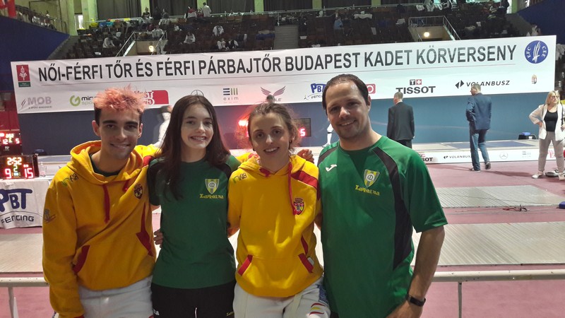 Primer podio nacional y competición internacional para el CD Larraina