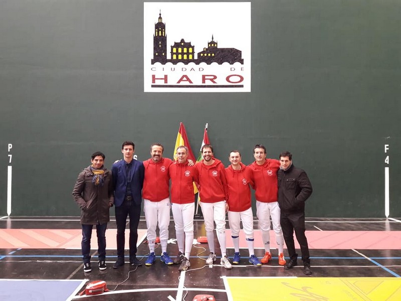 Primera medalla nacional para los veteranos navarros