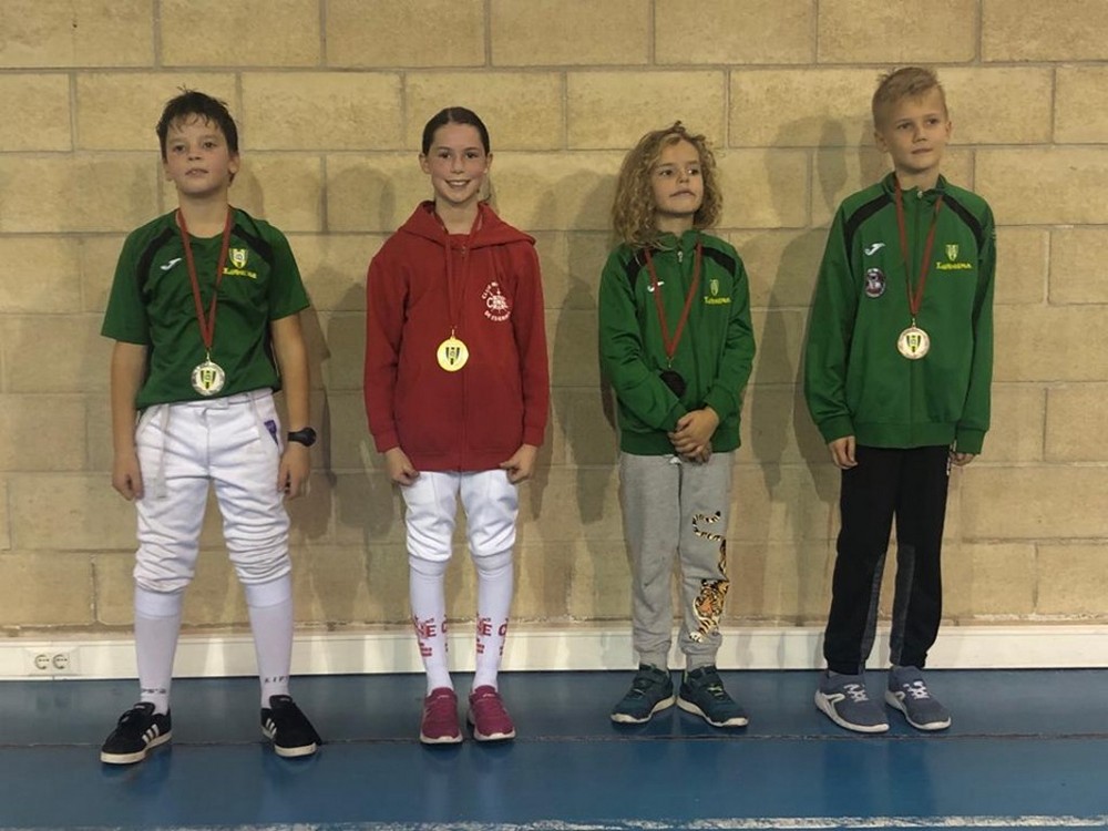 Primer torneo de Juegos Deportivos de Florete