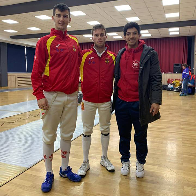 Dos esgrimistas navarros a la Copa del Mundo de Basilea