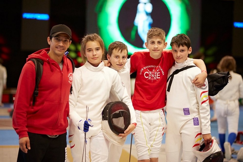 Tiradores navarros en el Campeonato de Espa&ntilde;a Sub 14