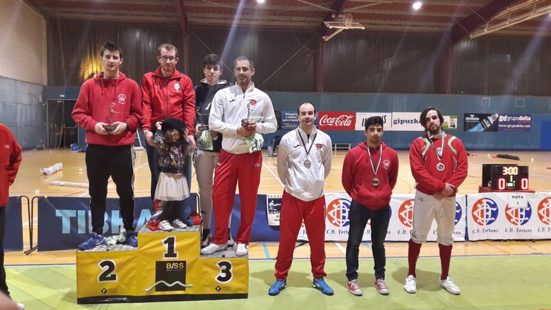 Doble podio navarro en San Sebastián