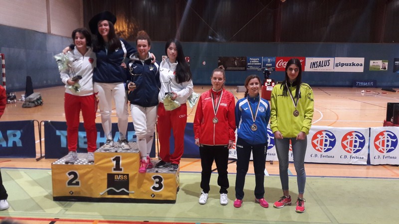 Doble podio navarro en San Sebastián