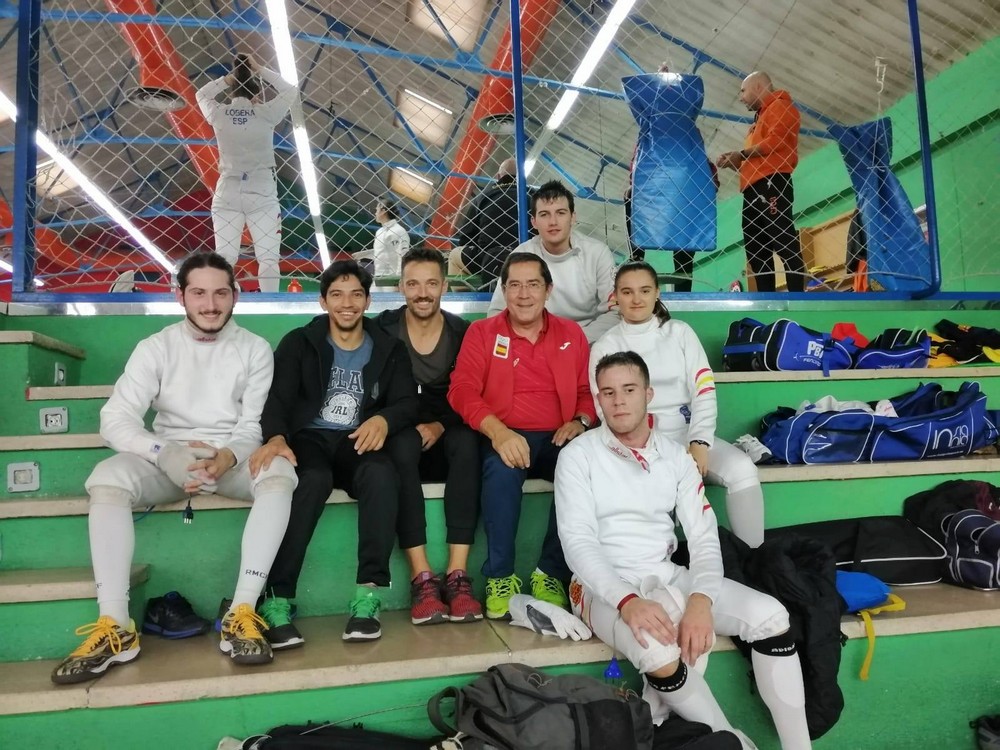 Ajetreado fin de semana para la esgrima navarra