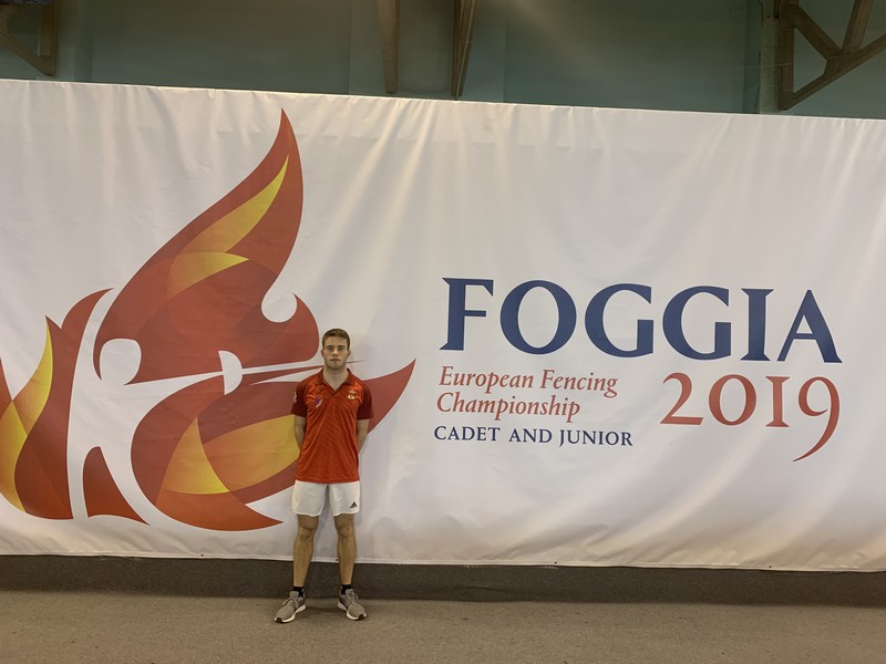 Buen tono de Yago Navarro en el Campeonato de Europa Junior