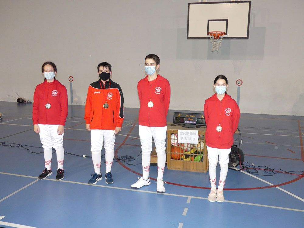 Primera jornada de los Juegos Deportivos de Navarra de espada