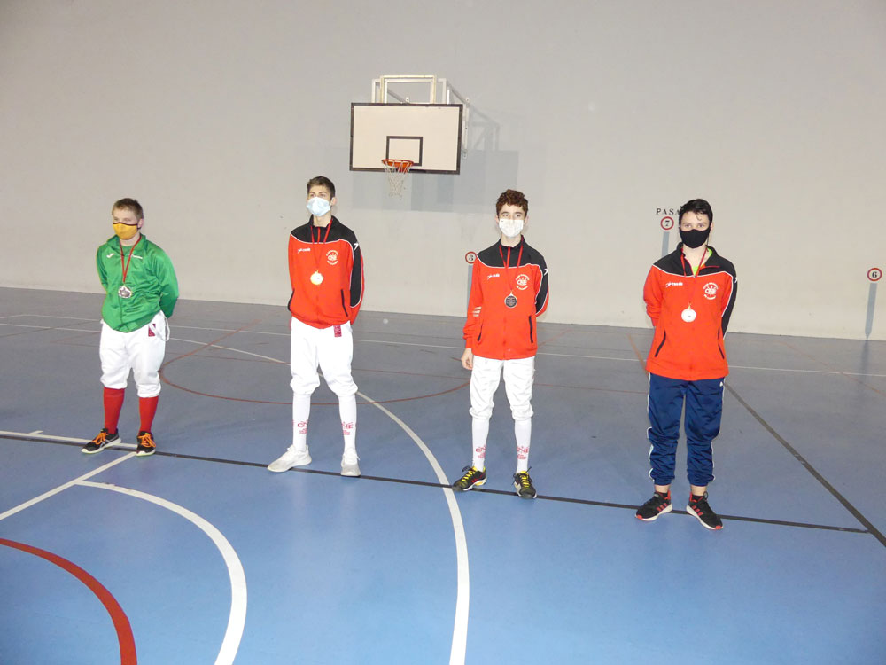 Primera jornada de los Juegos Deportivos de Navarra de espada