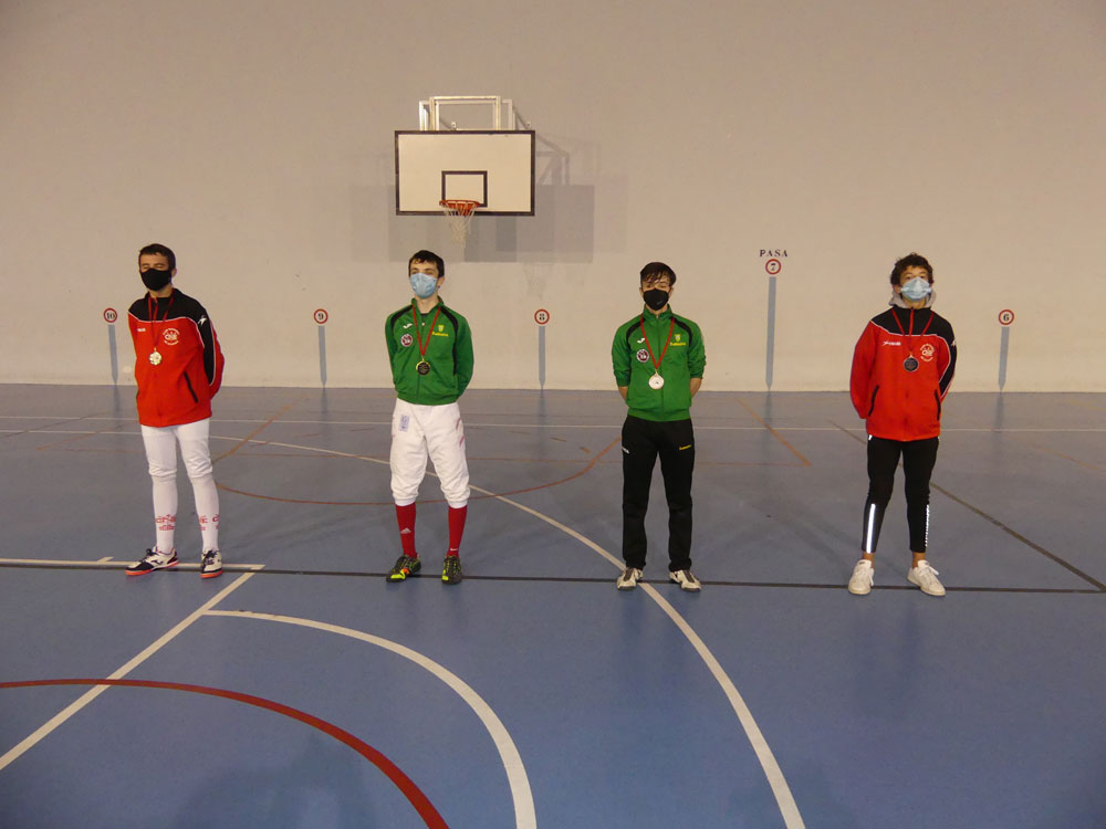 Primera jornada de los Juegos Deportivos de Navarra de espada