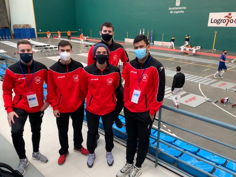 El Club Navarro de Esgrima se clasifica para el Campeonato de Espa&ntilde;a por Equipos