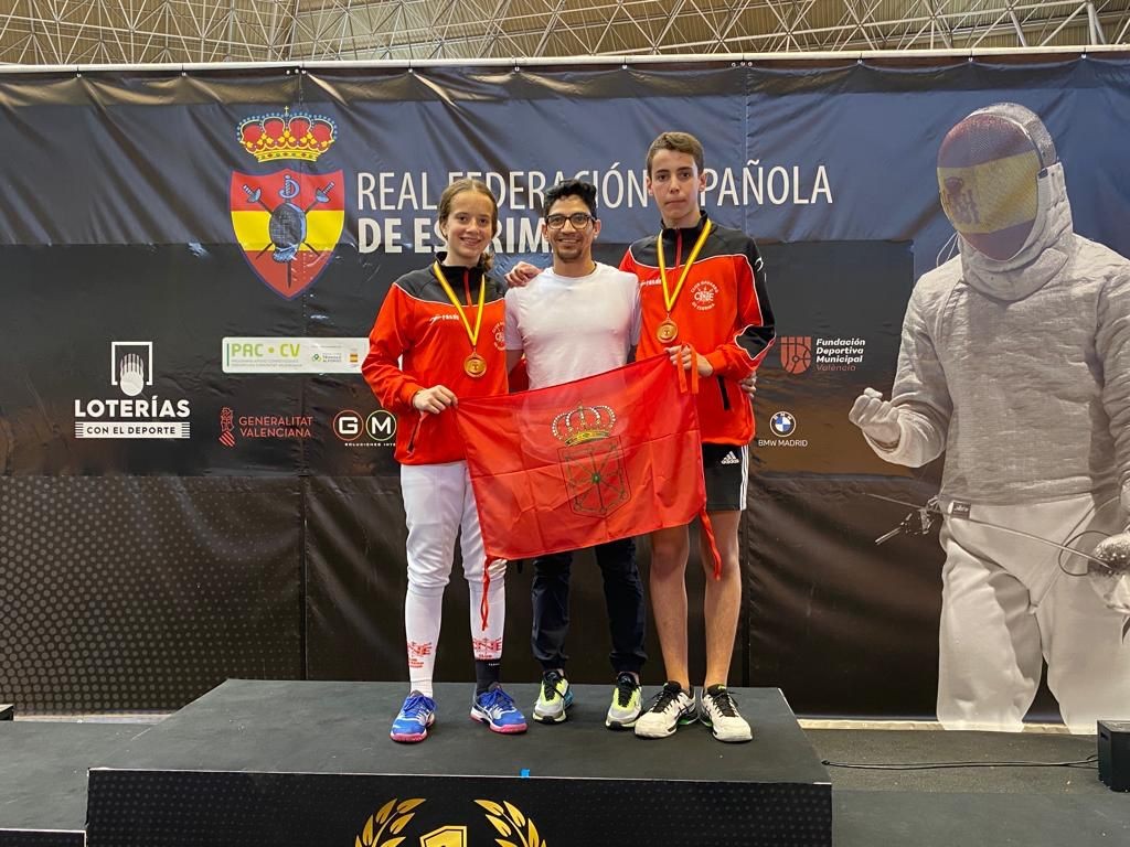 Histórica medalla para navarra en los Campeonatos de España M15