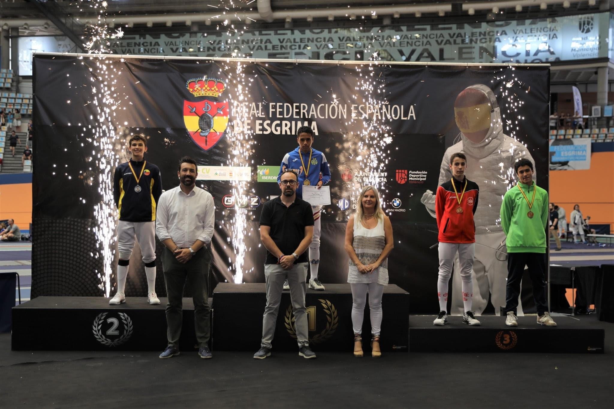 Histórica medalla para navarra en los Campeonatos de España M15