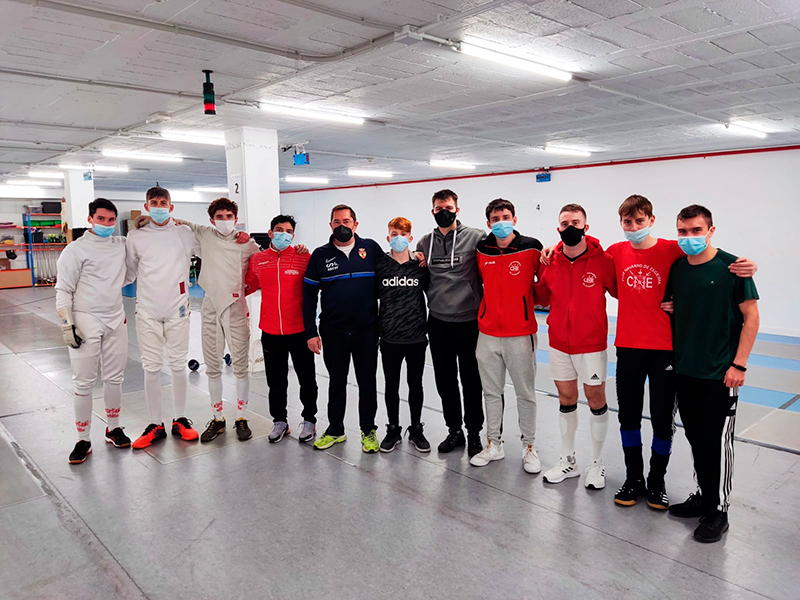 El Seleccionador Nacional de Espada visita Navarra