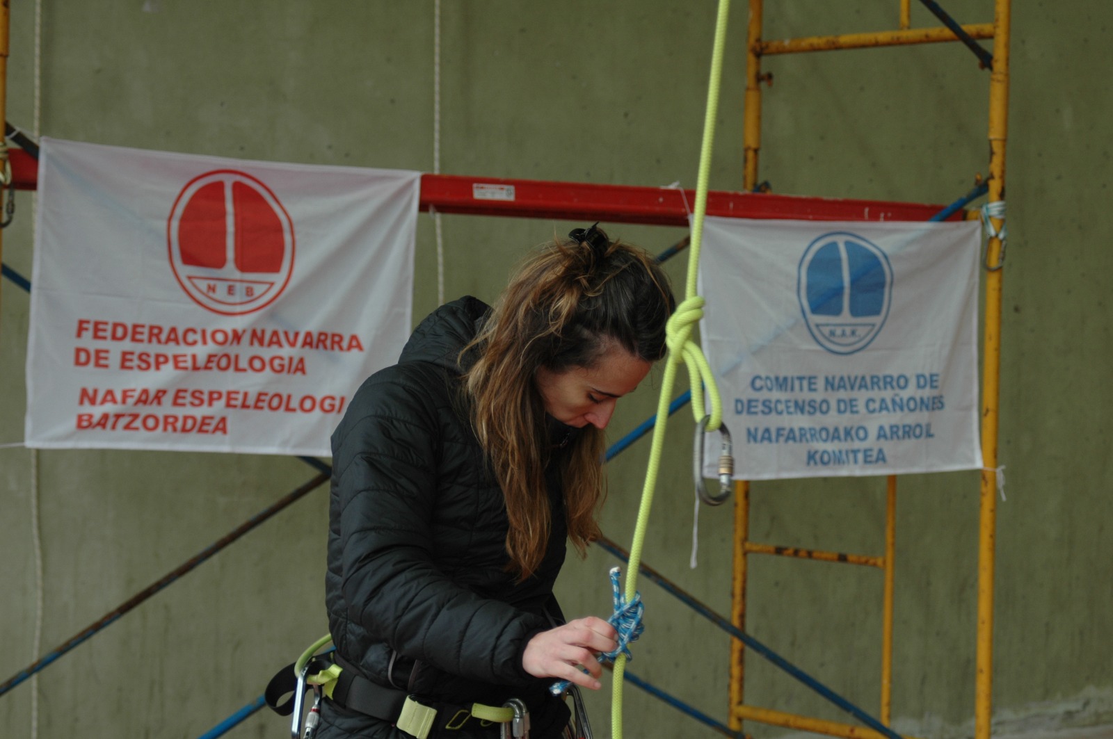 Finalizado el Curso de Técnicas Básicas de Descenso de Cañones