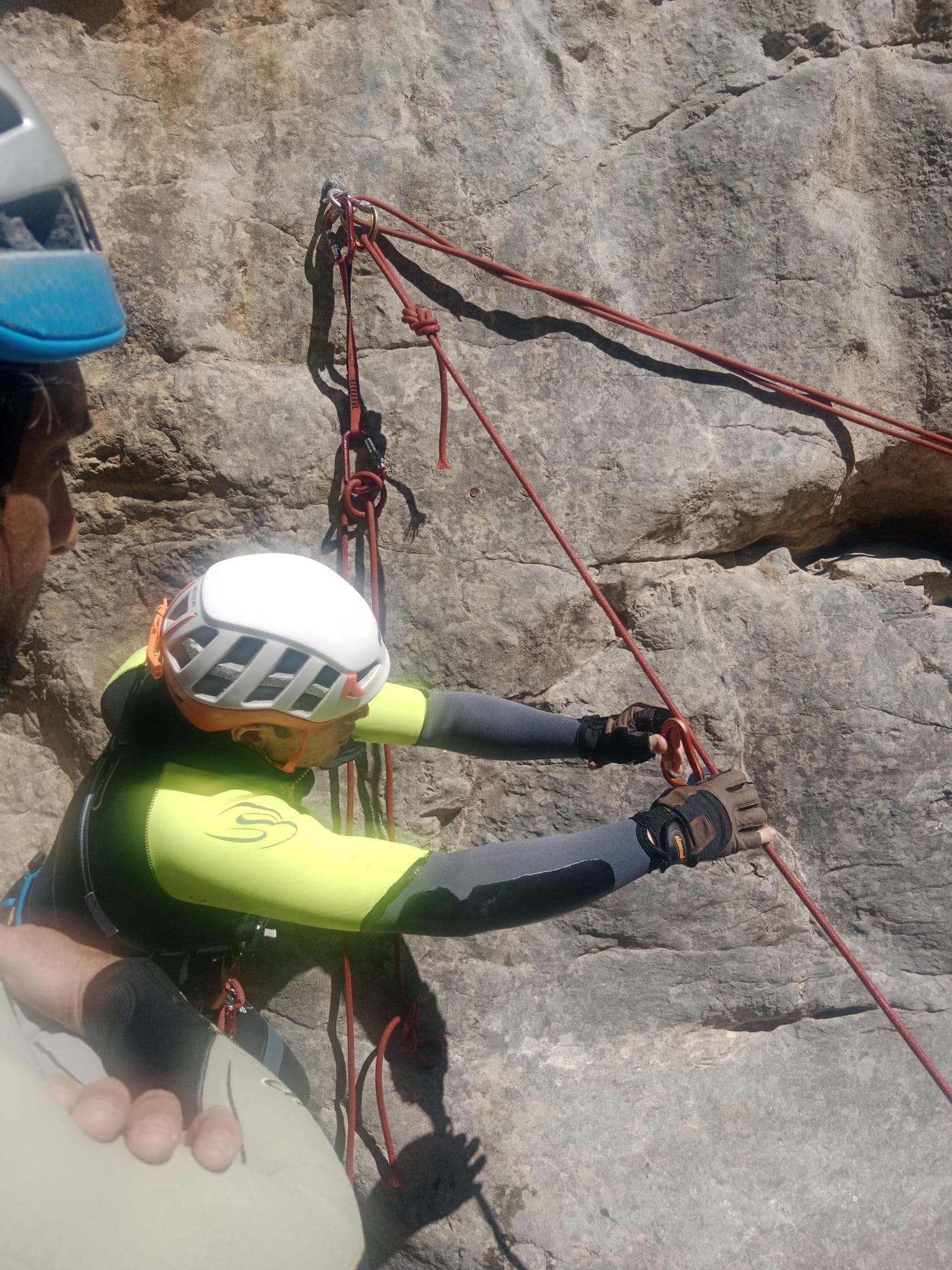Desarrollado el Curso de Técnicas Avanzadas de Descenso de Cañones