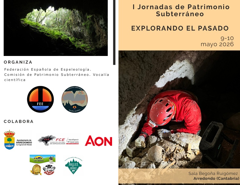 "I Jornadas de Patrimonio Subterr&aacute;neo. Explorando el pasado" (9 y 10 de mayo, Arredondo)