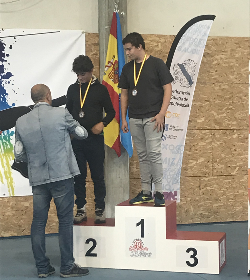 Triple podio navarro en el Campeonato de Espa&ntilde;a de T&eacute;cnicas de Progresi&oacute;n Vertical