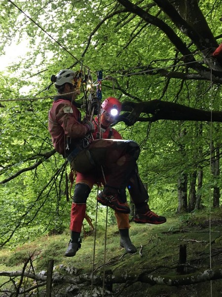 Simulacro de Espeleosocorro