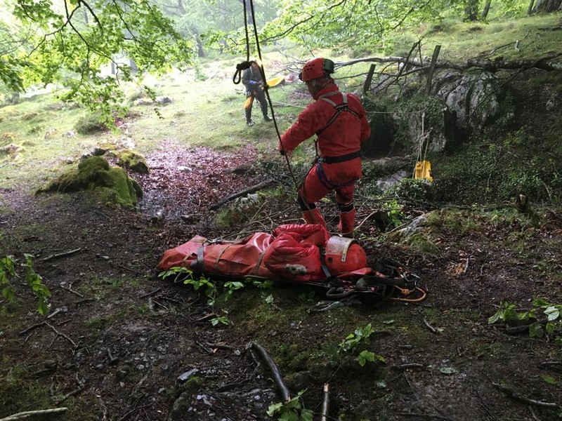 Simulacro de Espeleosocorro