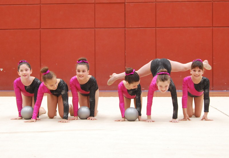 Exito del Encuentro interpueblos de Gimnasia Rítmica