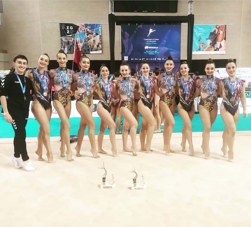 Fiesta navarra en el Campeonato de Espa&ntilde;a de Gimnasia R&iacute;tmica