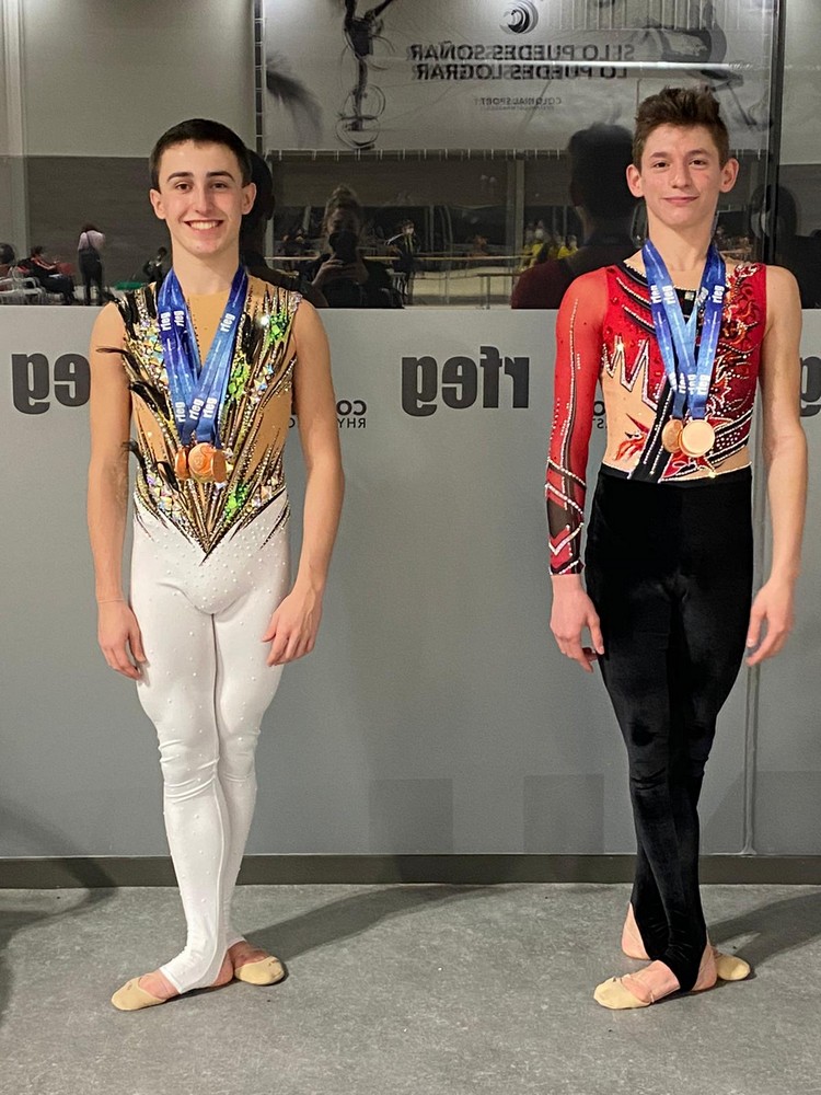 Los gimnastas navarros brillan en el Campeonato y Copa de Espa&ntilde;a de Gimnasia R&iacute;tmica Masculina