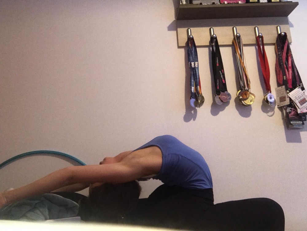 #yoentrenoencasa con Aintzane Olaizola