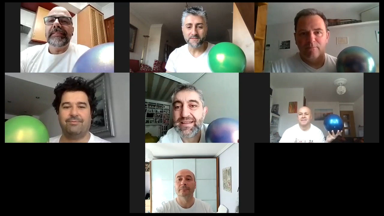 #YoEntrenoEnCasa con los Arr&iacute;tmicos de Anso&aacute;in