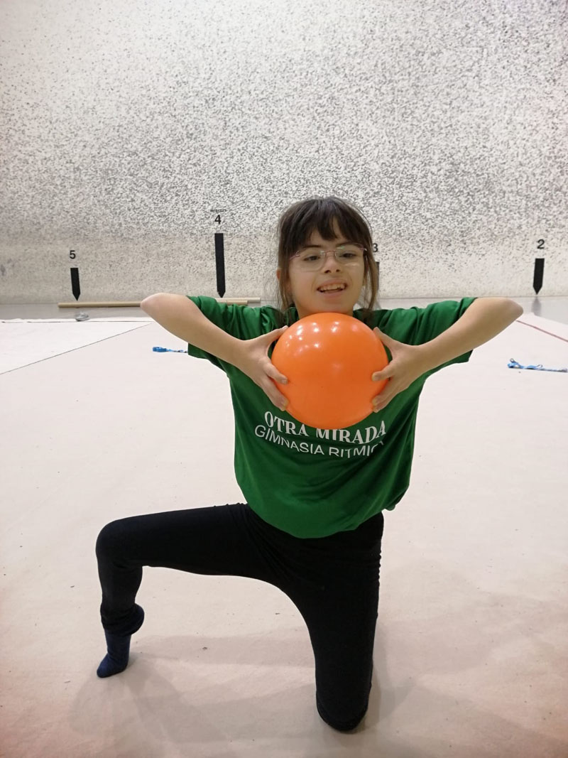 Navarra participa por primera vez en el Campeonato de España de Gimnasia Rítmica Adaptada