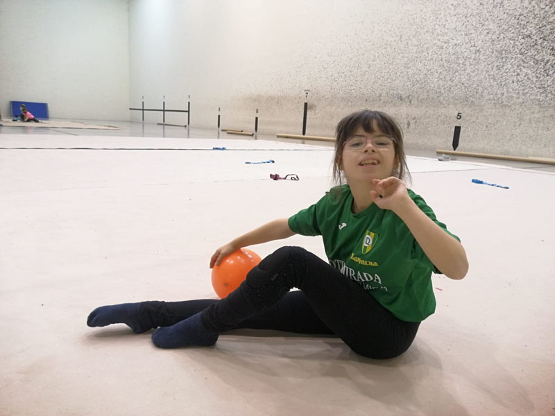 Navarra participa por primera vez en el Campeonato de Espa&ntilde;a de Gimnasia R&iacute;tmica Adaptada