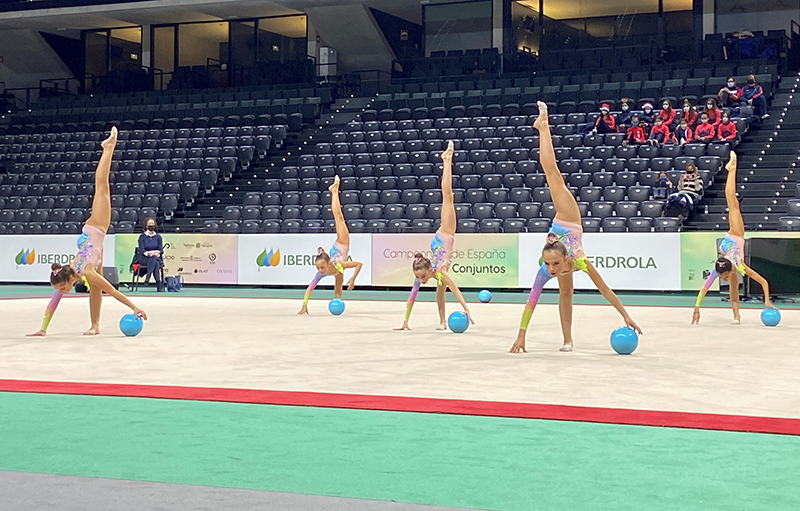 Una medalla de bronce para cerrar el Campeonato de Espa&ntilde;a de Conjuntos