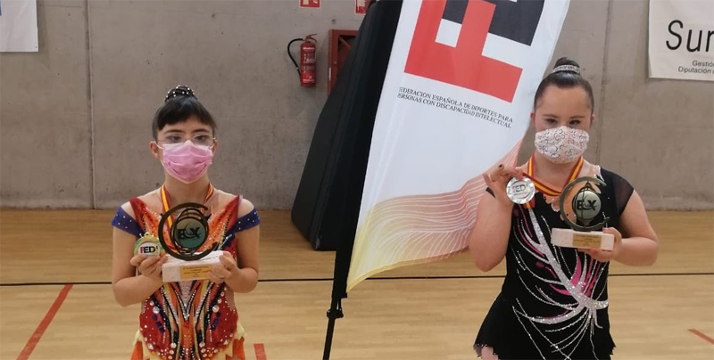 Nerea D&iacute;az, Campeona de Espa&ntilde;a de Gimnasia R&iacute;tmica Adaptada