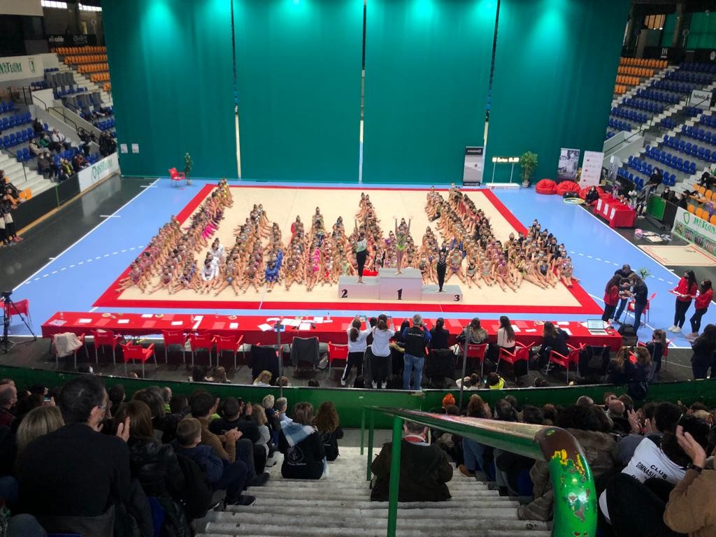 Gran &Eacute;xito del  Torneo Comunidad Foral de Navarra de Gimnasia R&iacute;tmica