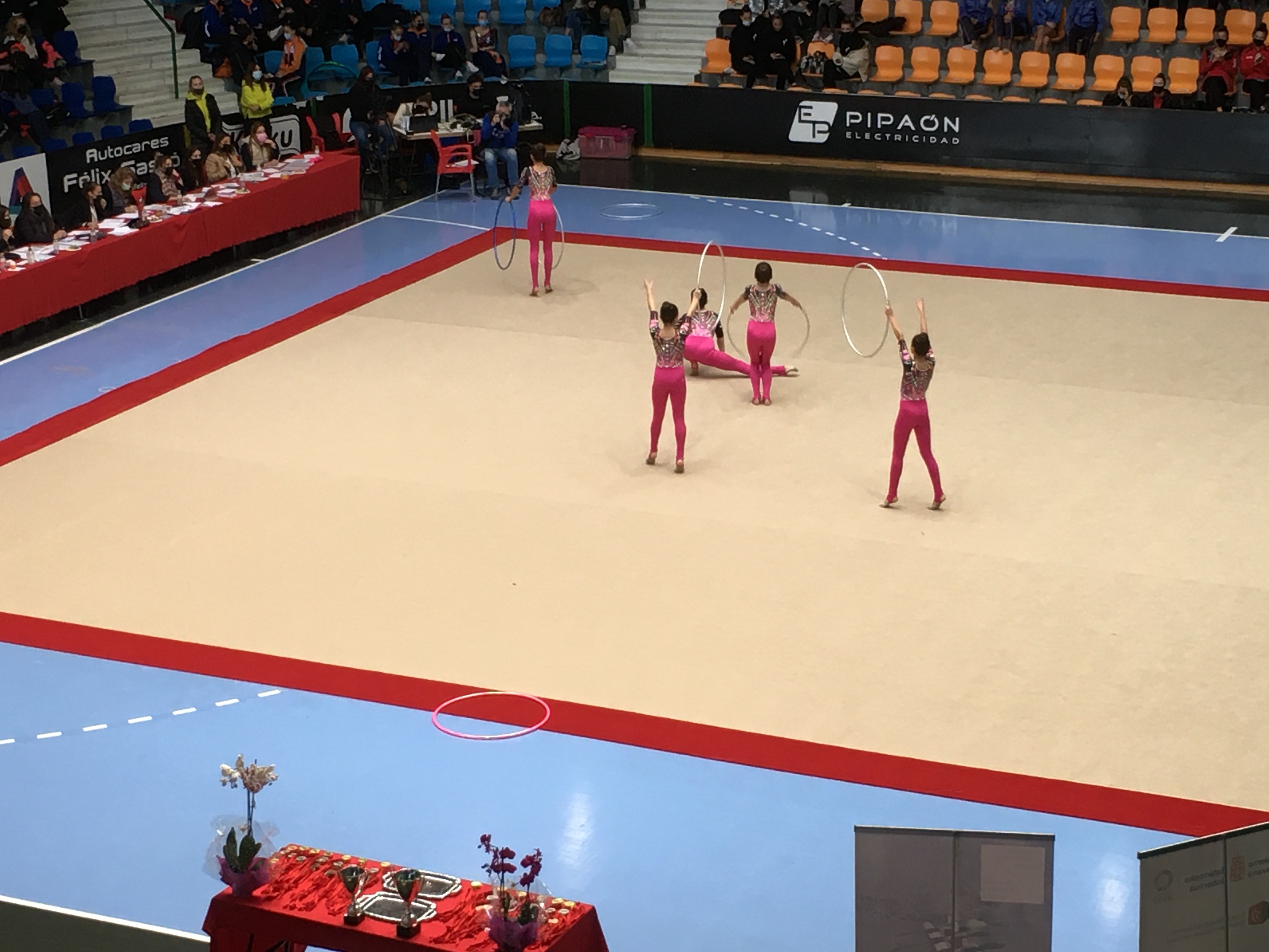 Gran Éxito del  Torneo Comunidad Foral de Navarra de Gimnasia Rítmica
