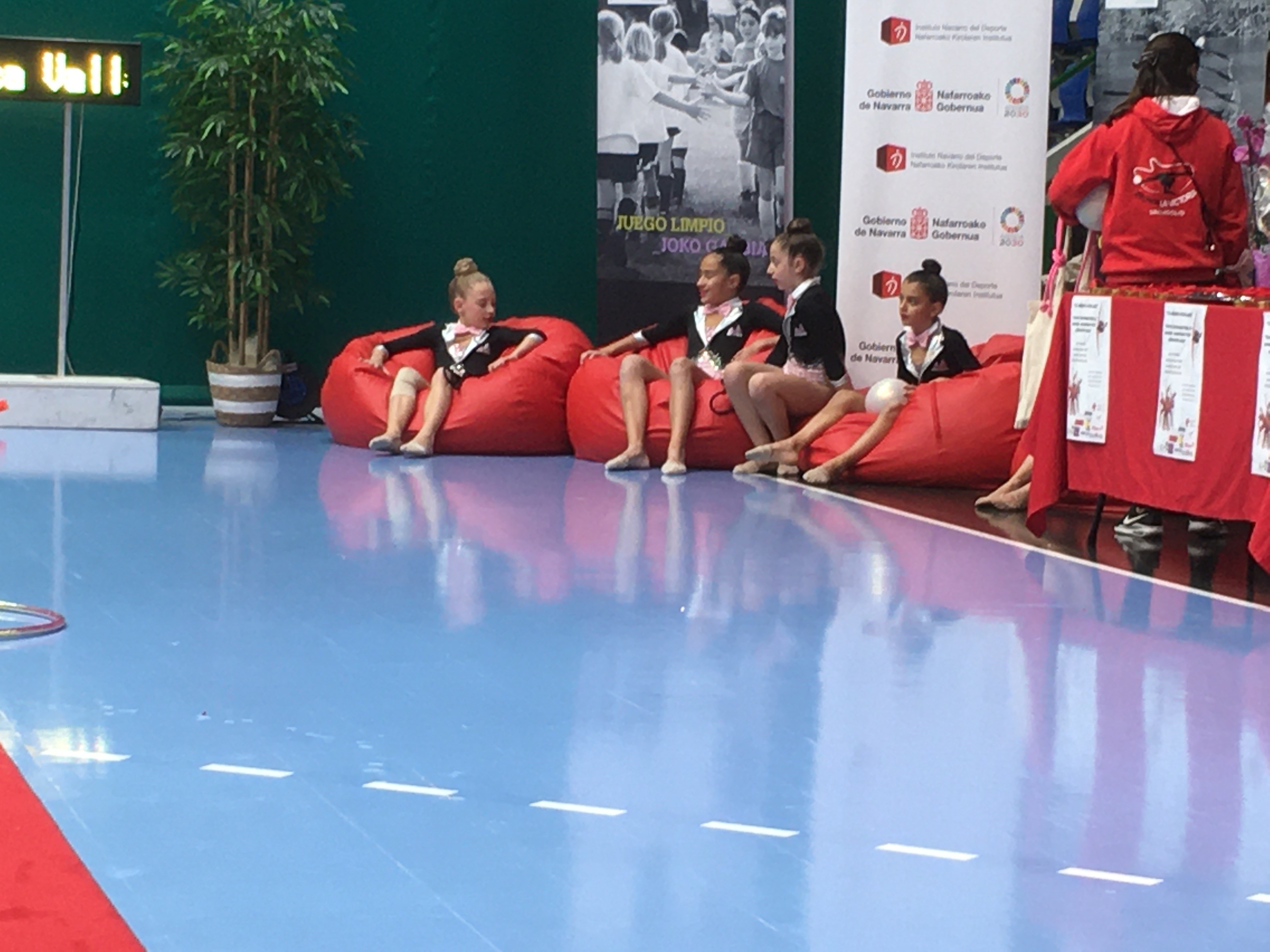 Gran Éxito del  Torneo Comunidad Foral de Navarra de Gimnasia Rítmica