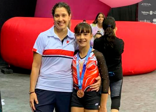 Primera medalla para Navarra en el Campeonato de Espa&ntilde;a de Gimnasia Art&iacute;stica