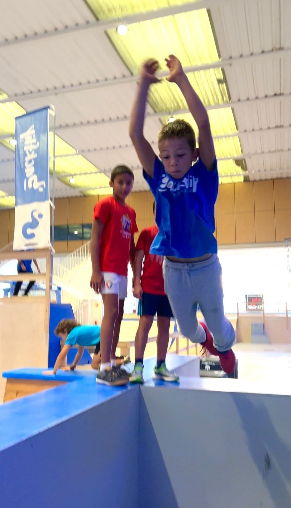 Palabras de Javier Gómez, de Backflip Navarra y vicepresidente de la FNG, previas al Campeonato de España de Parkour 2022 (Pamplona)