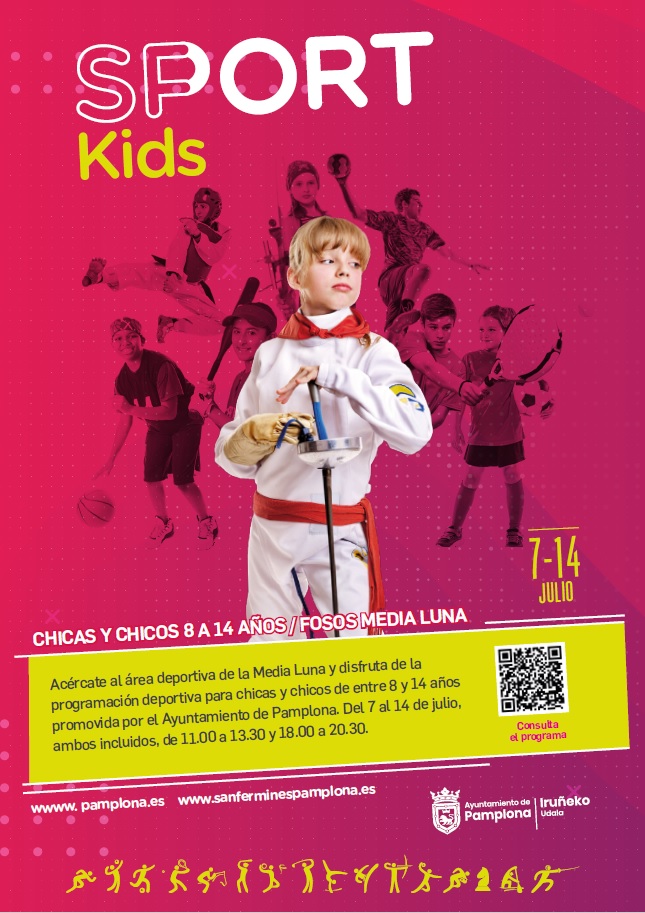 La gimnasia estar&aacute; presente en la actividad &quot;SPORT Kids&quot; durante las fiestas de San Ferm&iacute;n