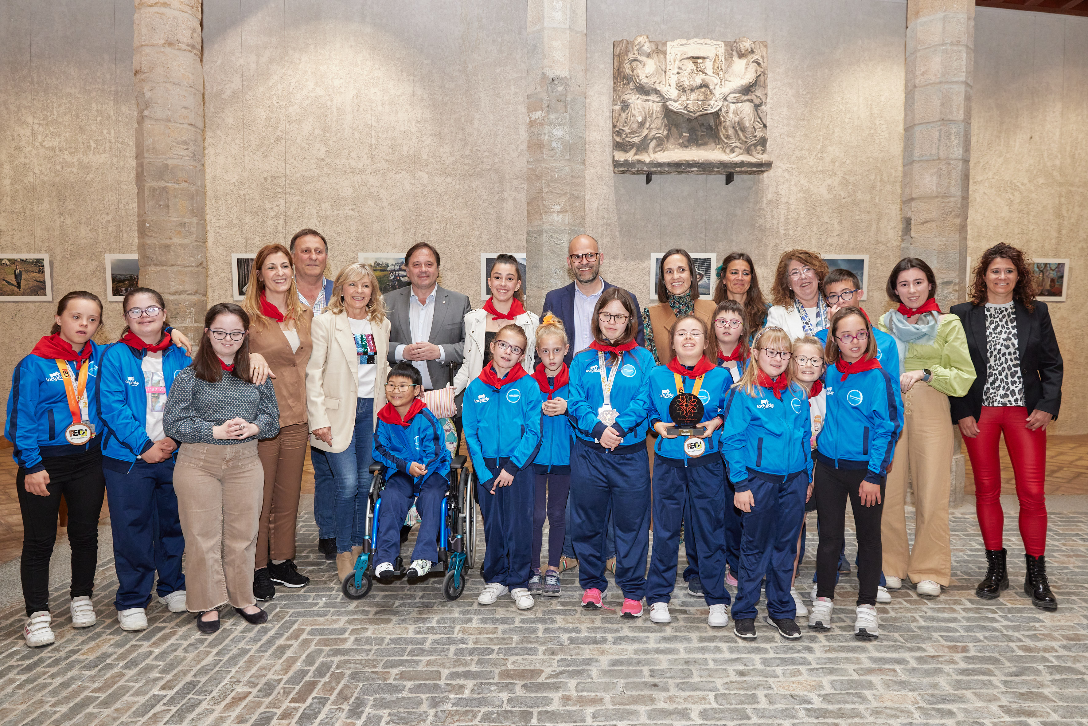 Acto de homenaje a cuatro gimnastas de Otra Mirada R&iacute;tmica