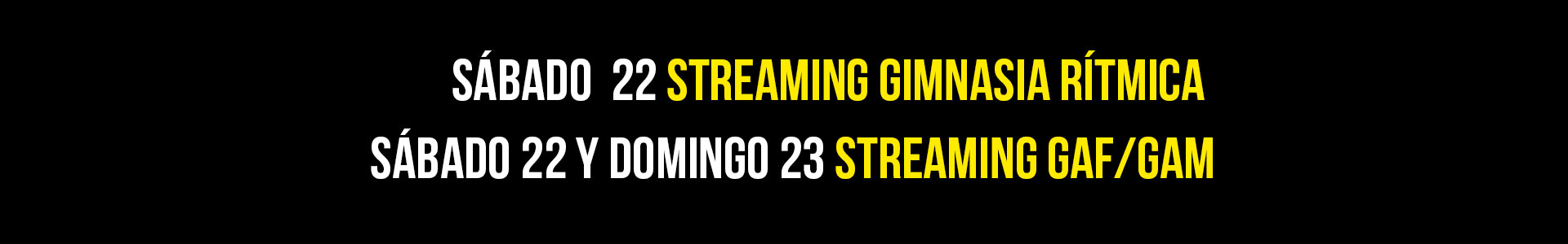 GR 2&ordf; Fase y GAF/GAM 2&ordf; Fase en streaming