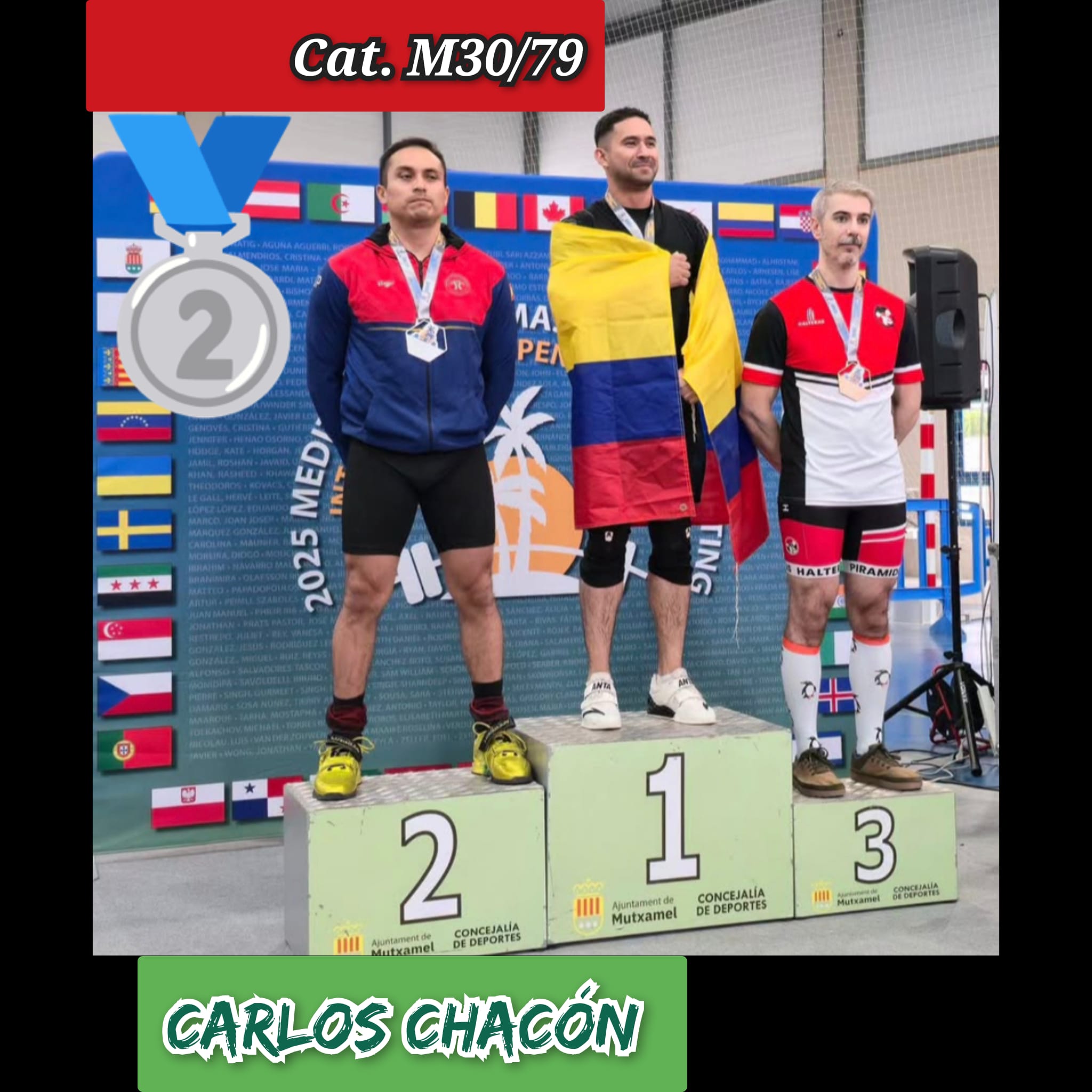 La halterofilia navarra brilla en el Mediterranean Masters Weightlifting International Open
