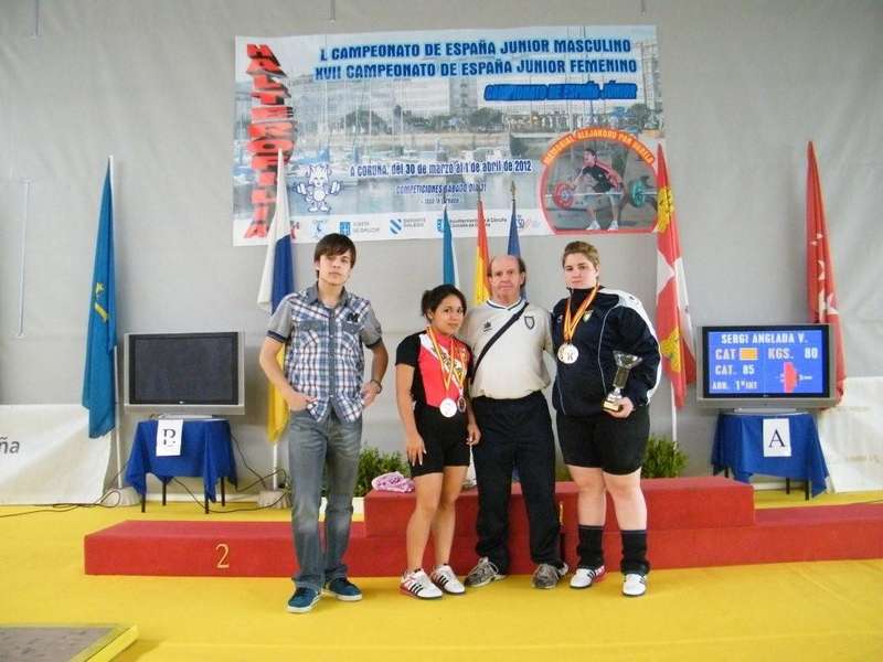 Cinco medallas en el Campeonato de España Junior.