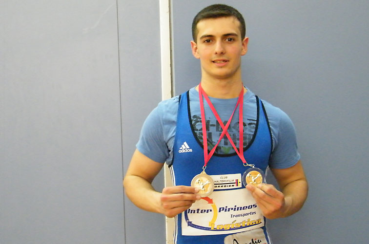 Sergio Ambrosio medalla de bronce en el Campeonato de Espa&ntilde;a Junior