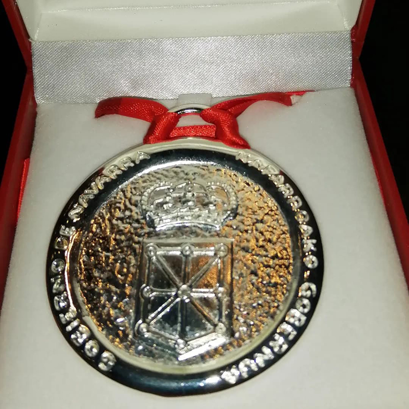 José Miguel Urrizalqui recibió Medalla de Plata el Mérito Deportivo