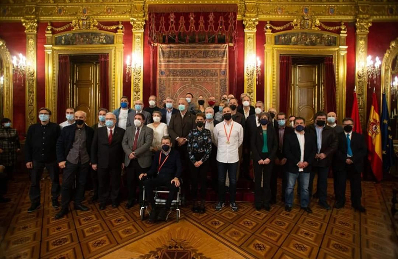 Jos&eacute; Miguel Urrizalqui recibi&oacute; Medalla de Plata el M&eacute;rito Deportivo