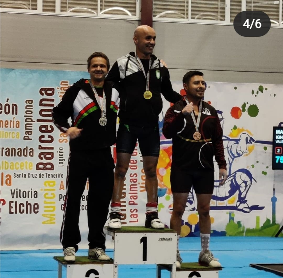 Lluvia de medallas en el VI CAMPEONATO ESPAÑA MÁSTER 2021