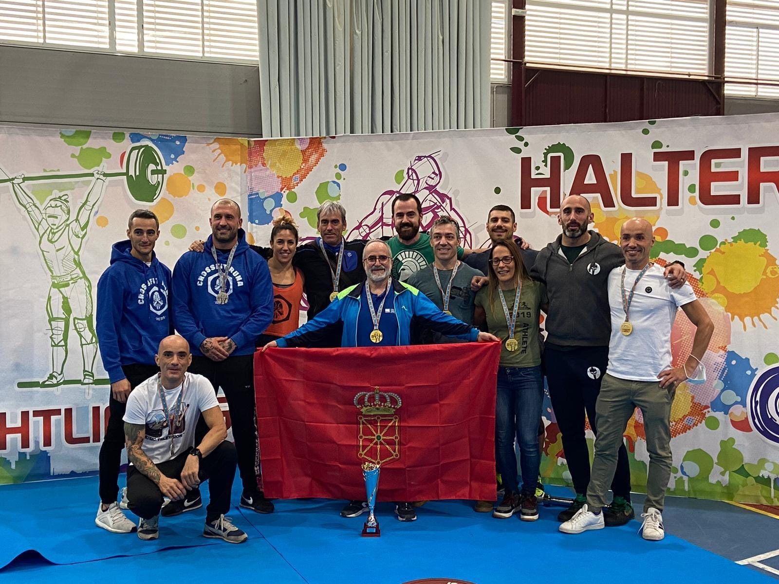 Lluvia de medallas en el VI CAMPEONATO ESPA&Ntilde;A M&Aacute;STER 2021